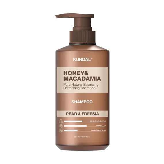 Шампунь відновлюючий "Груша & Фрезія" Kundal Honey & Macadamia Nature Shampoo Pear & Freesia