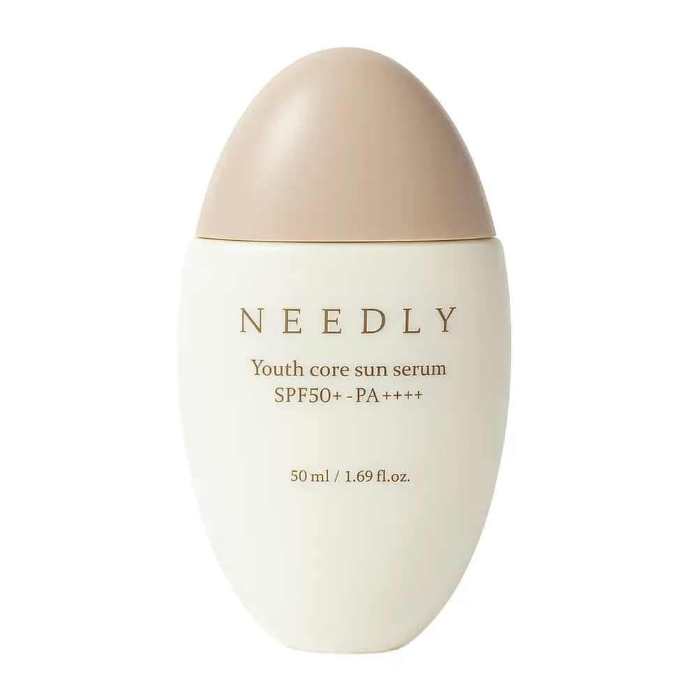 Сонцезахисна крем-сироватка потрійної дії Needly Youth Core Sun Serum SPF 50+ PA++++ 