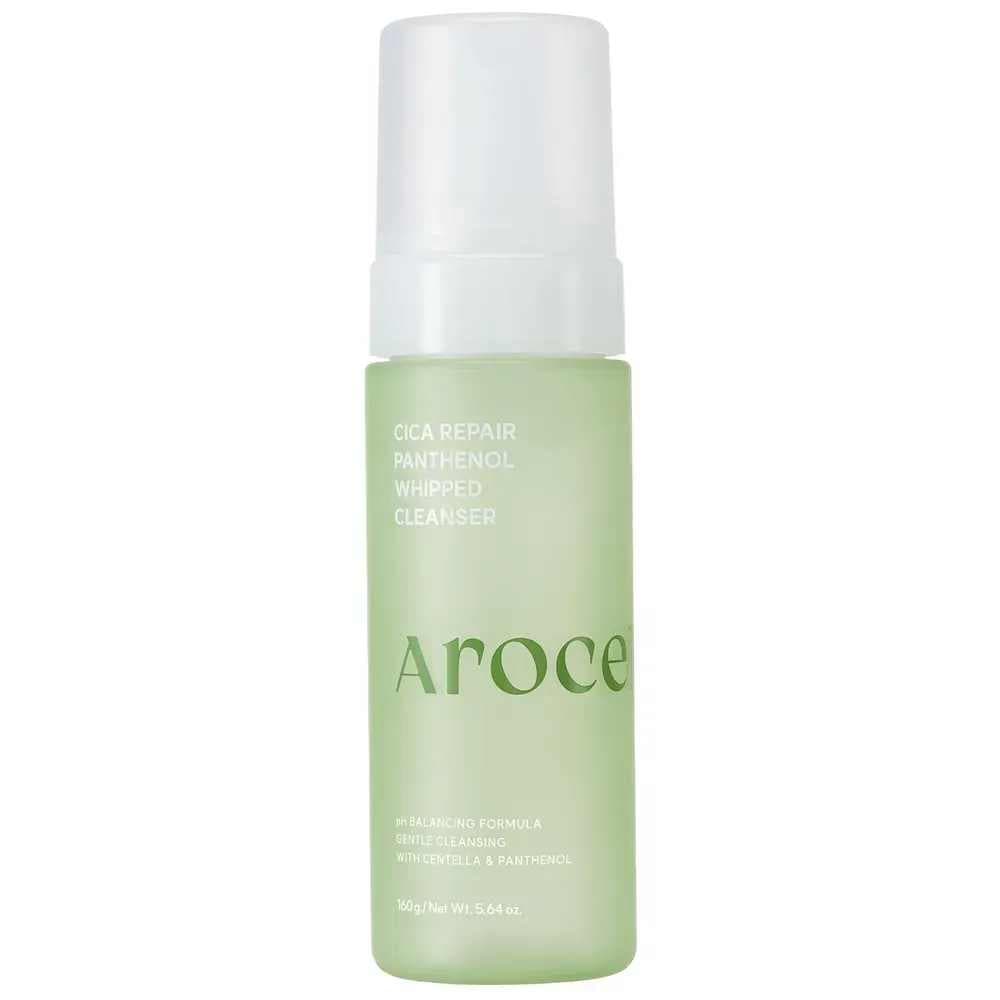 Пінка для вмивання з центелою та пантенолом Arocell Cica Repair Panthenol Whipped Cleanser
