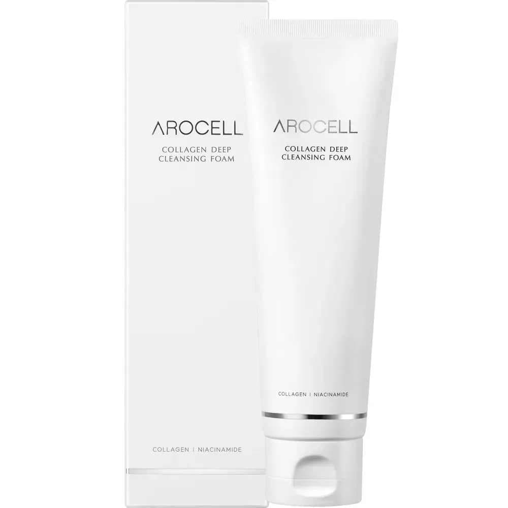 Пінка для глибокого очищення шкіри з колагеном Arocell Collagen Deep Cleansing Foam
