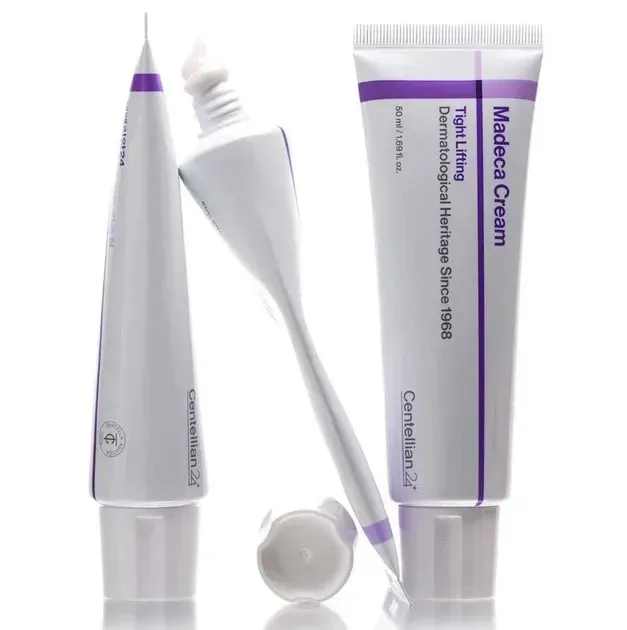 Ліфтинг-крем для обличчя з колагеном та центелою азійською Madeca Cream Tight Lifting від Centellian24 2