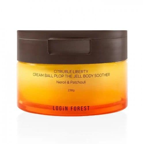 Крем-гель для тіла з ароматом неролі та пачулі LOGIN FOREST Citruble Liberty Cream Ball Plop The Jell Body Soother
