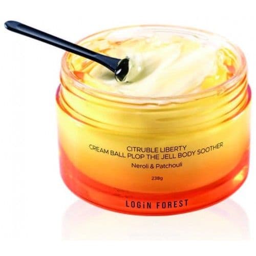 Крем-гель для тіла з ароматом неролі та пачулі LOGIN FOREST Citruble Liberty Cream Ball Plop The Jell Body Soother 3