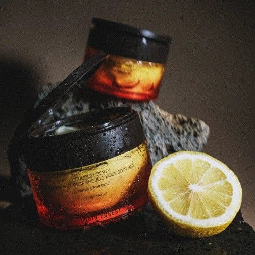 Крем-гель для тіла з ароматом неролі та пачулі LOGIN FOREST Citruble Liberty Cream Ball Plop The Jell Body Soother 4