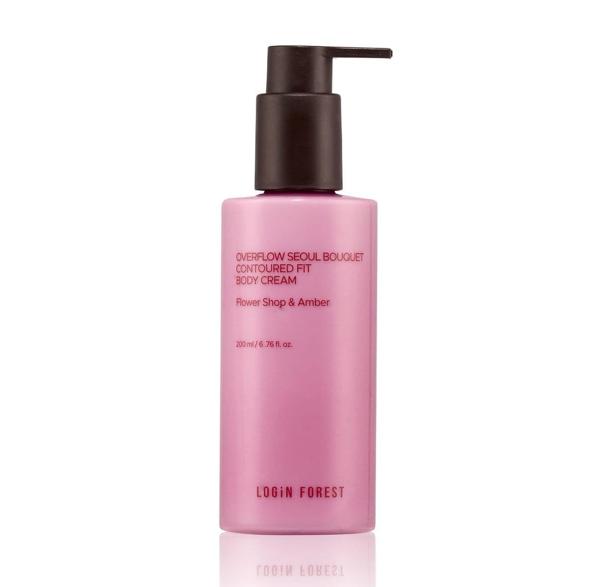 Парфумований крем-лосьйон для тіла з ефектом ліфтингу LOGIN FOREST Overflow Seoul Bouquet Contoured Fit Body Cream Flower Shop & Amber 2