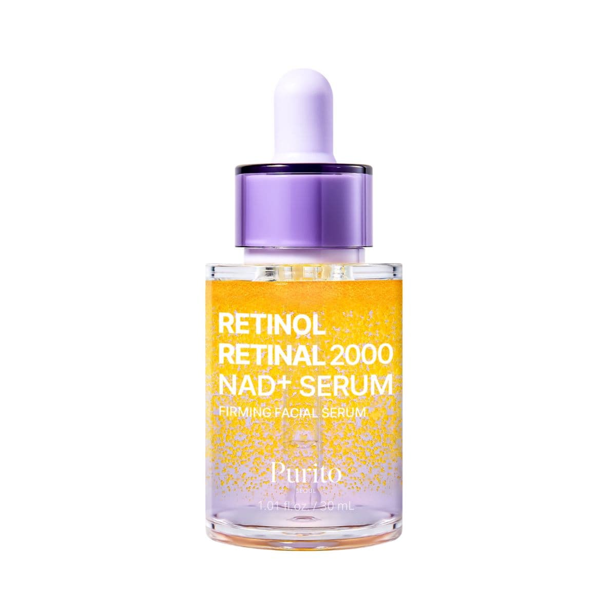 Вечірня ретиноїдна сироватка для рівнішої текстури шкіри PURITO Seoul Retinol Retinal 2000 NAD+ Serum