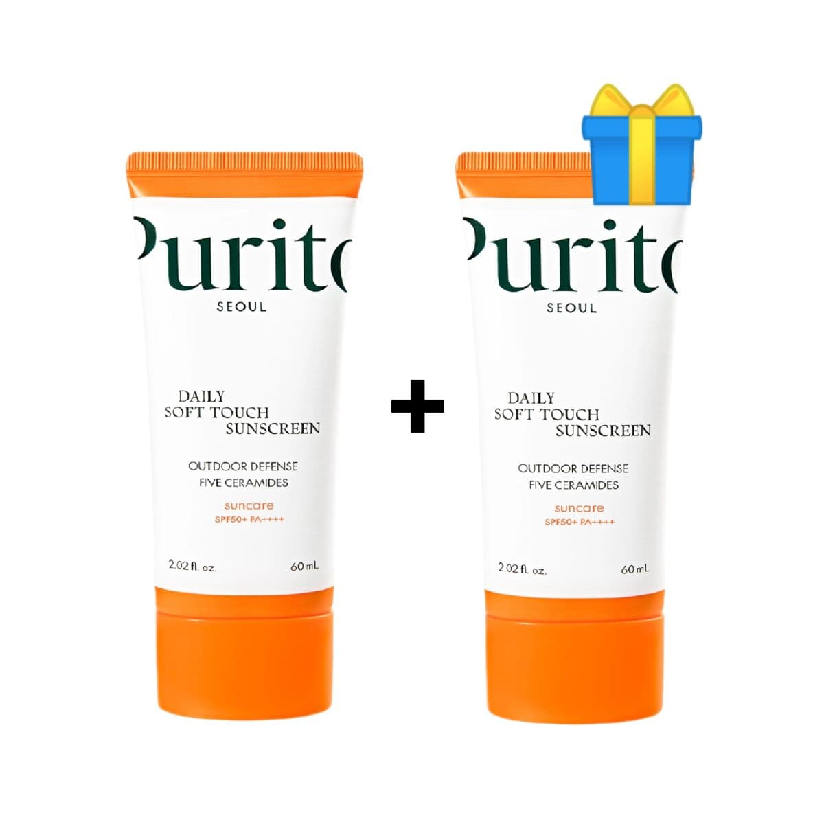 Акція 1+1! Другий крем у🎁Сонцезахисний крем Purito Seoul Daily Soft Touch Sunscreen