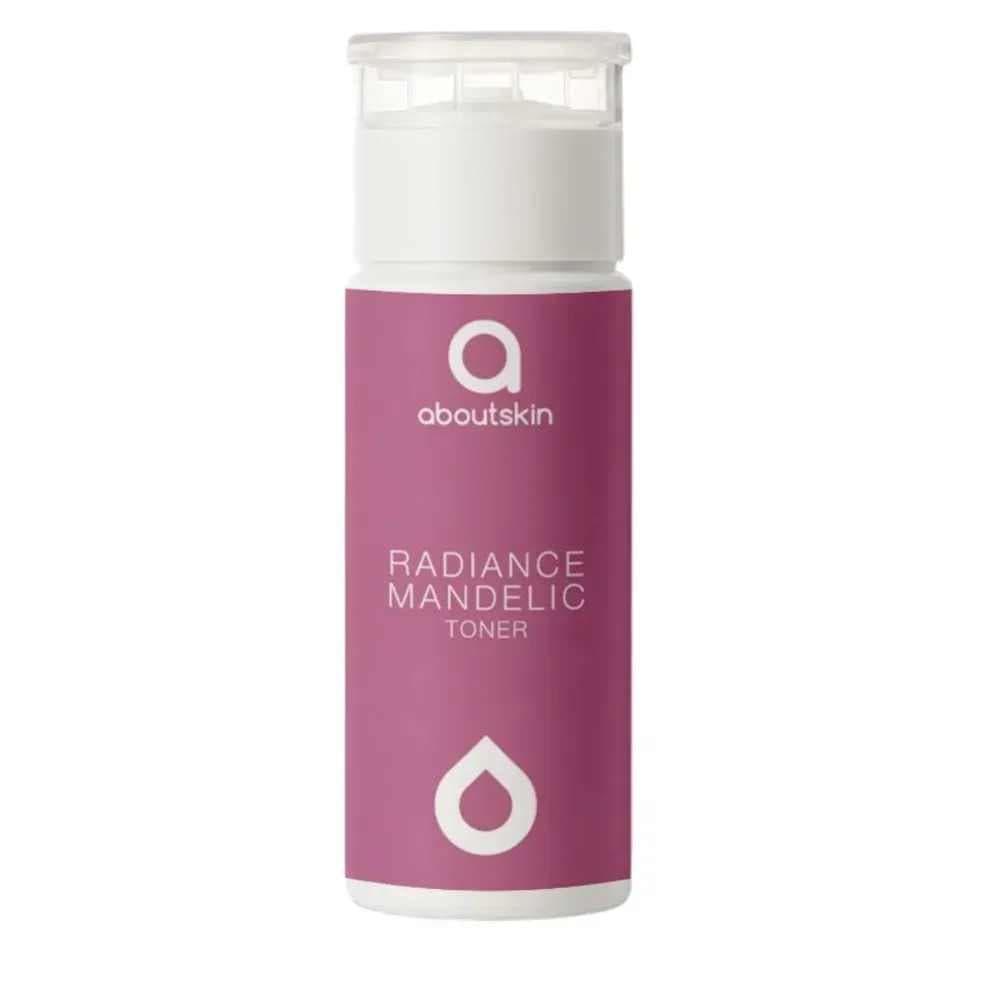 Тонер з мигдальною кислотою та амінокислотами About Skin Radiance mandelic toner 