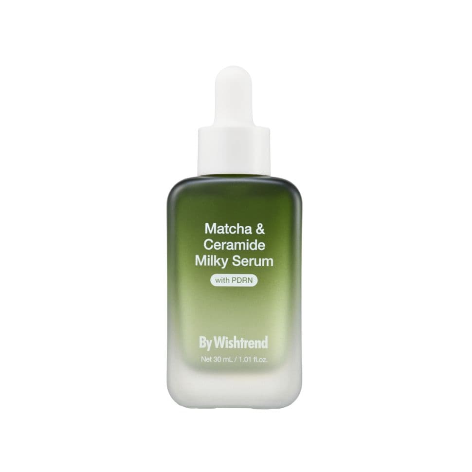 Відновлююча сироватка з матчею та керамідами BY WISHTREND Matcha & Ceramide Milky Serum