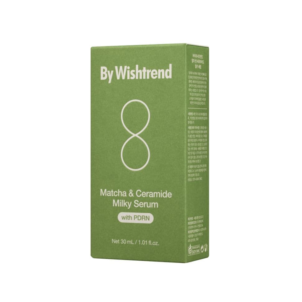 Відновлююча сироватка з матчею та керамідами BY WISHTREND Matcha & Ceramide Milky Serum 2
