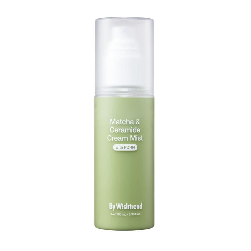 Зволожувальний крем-міст з матчею та керамідами BY WISHTREND Matcha & Ceramide Cream Mist 3