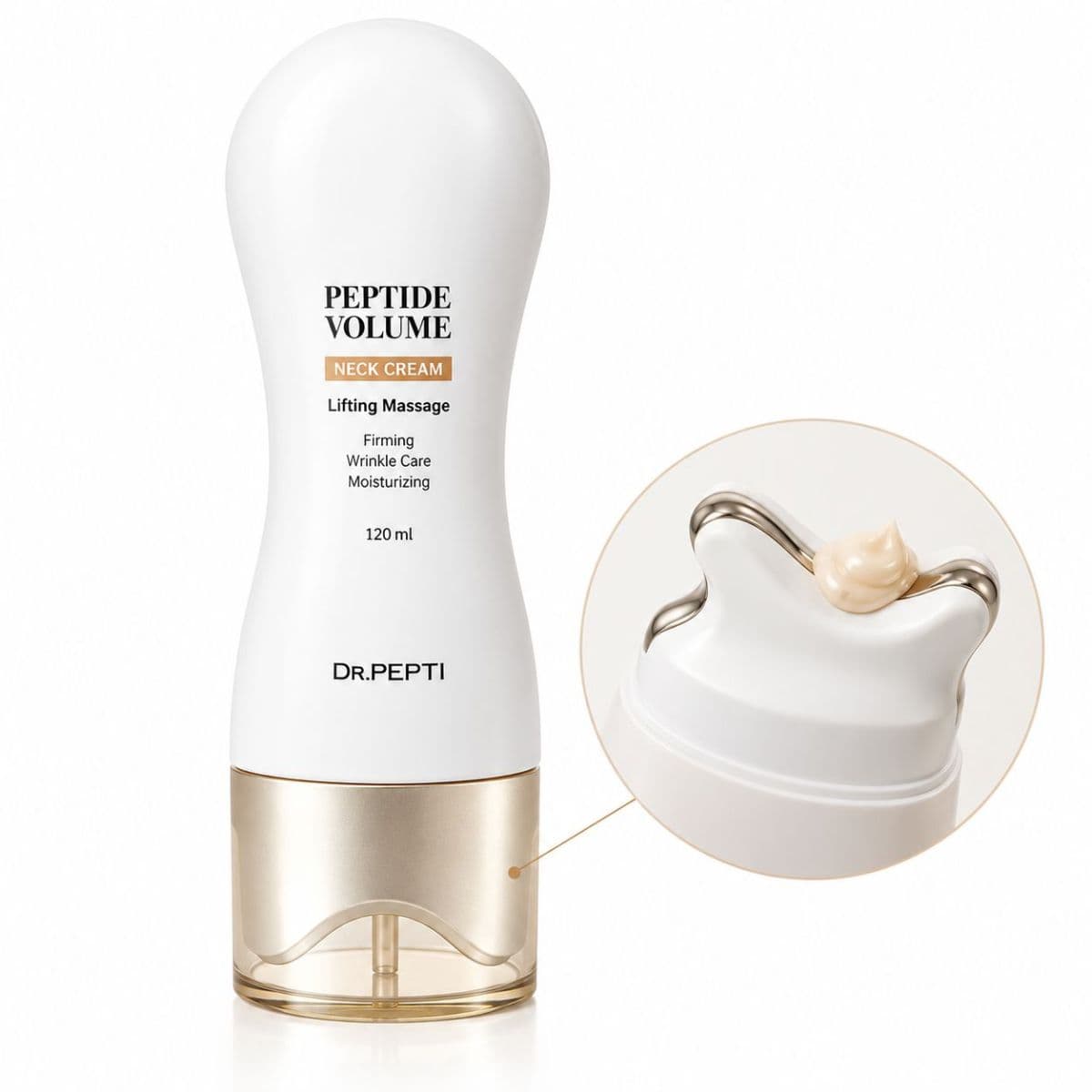 Пептидний крем для догляду за шкірою шиї та декольте - DR.PEPTI Peptide Volume Neck Cream