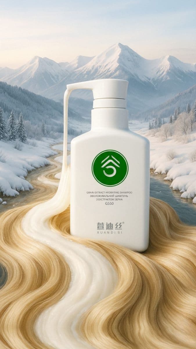Зволожувальний шампунь з екстрактом зерна Grain extract hydrating shampoo 2