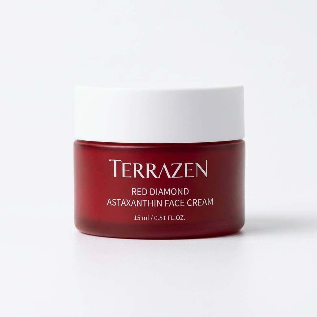 Омолоджуючий крем з астаксантином TERRAZEN RED DIAMOND ASTAXANTHIN FACE CREAM, Мініатюра 15 мл