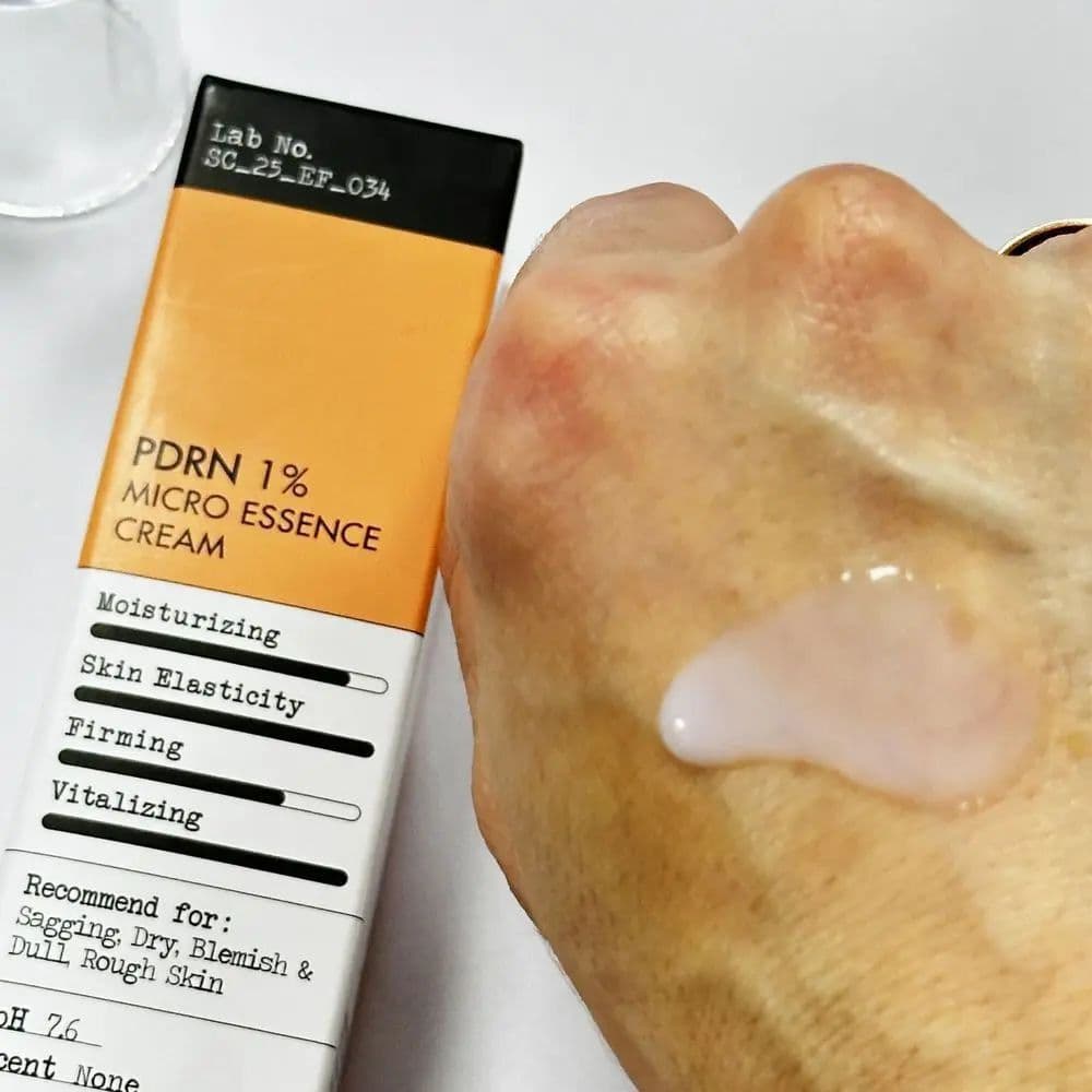Мікроемульсія для пружності і сяйва шкіри PDRN 1% Micro Essence Cream 2