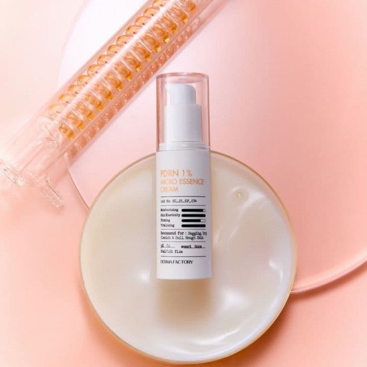 Мікроемульсія для пружності і сяйва шкіри PDRN 1% Micro Essence Cream 3