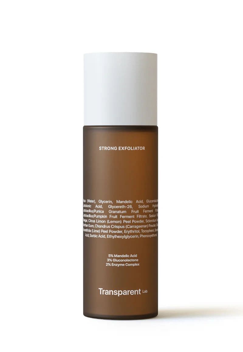 Пілінг-тонер з кислотами TRANSPARENT-LAB STRONG EXFOLIATOR