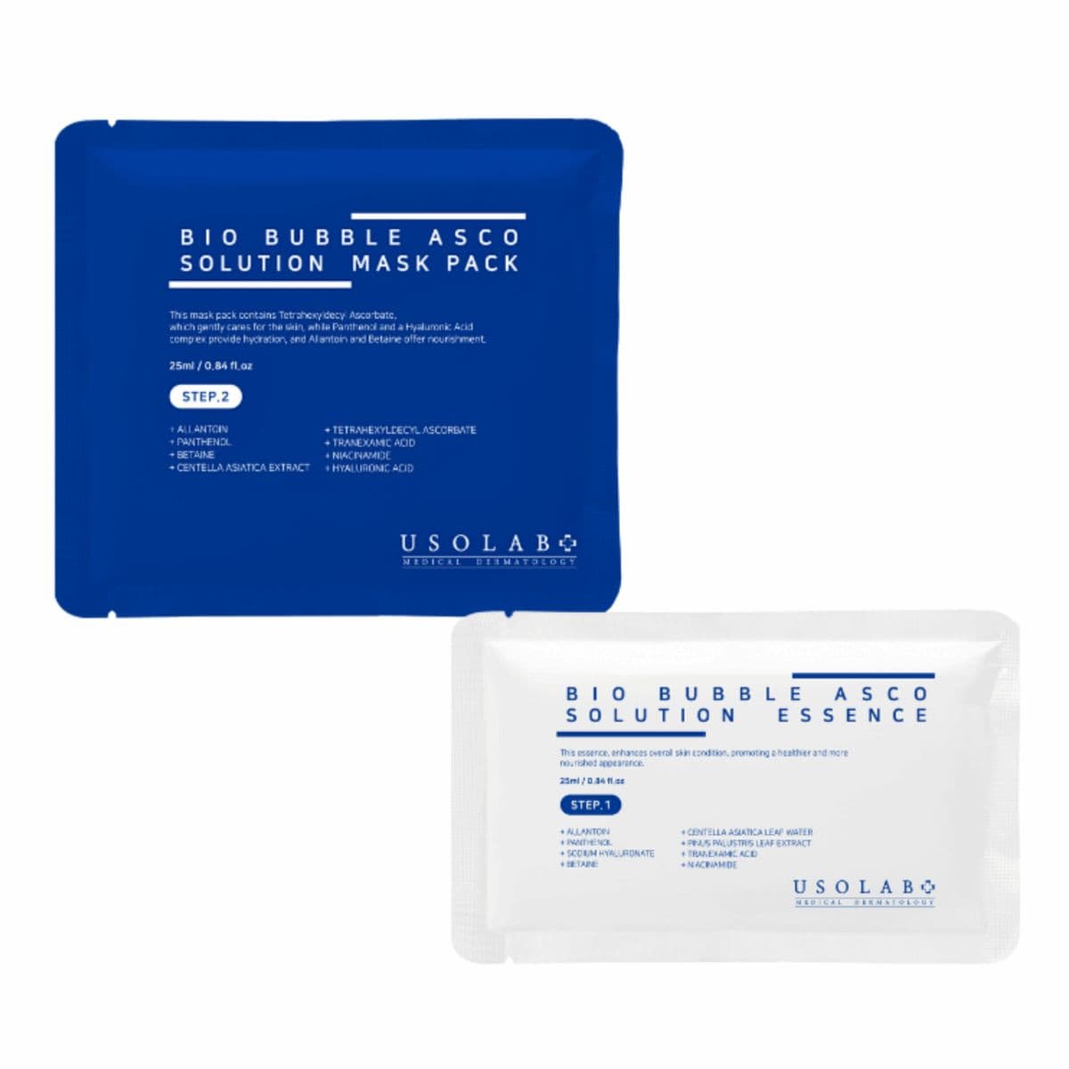 Набір для процедури карбоксітерапії USOLAB Bio Bubble Asco Solution Kit 1 процедура