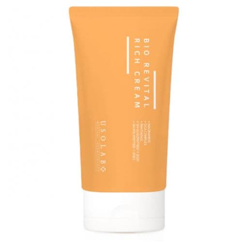 Захисний живильний крем для сухої та зневодненої шкіри Usolab Bio Revital Rich Cream