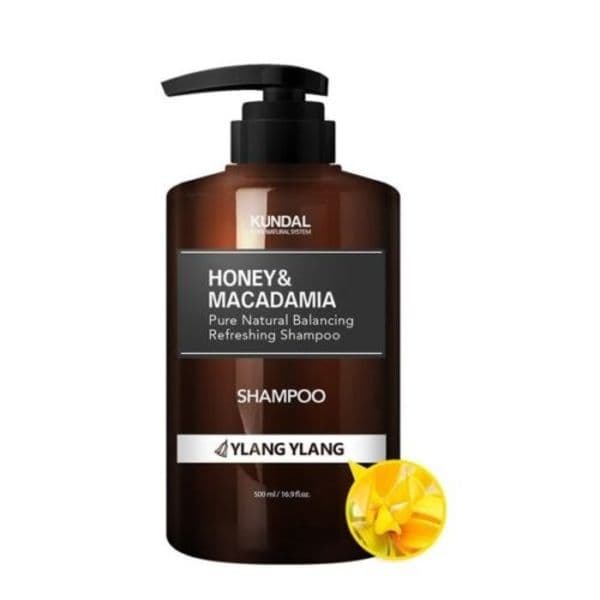 Шампунь відновлюючий "Ілан-ілан" Honey & Macadamia Shampoo Ylang Ylang Kundal