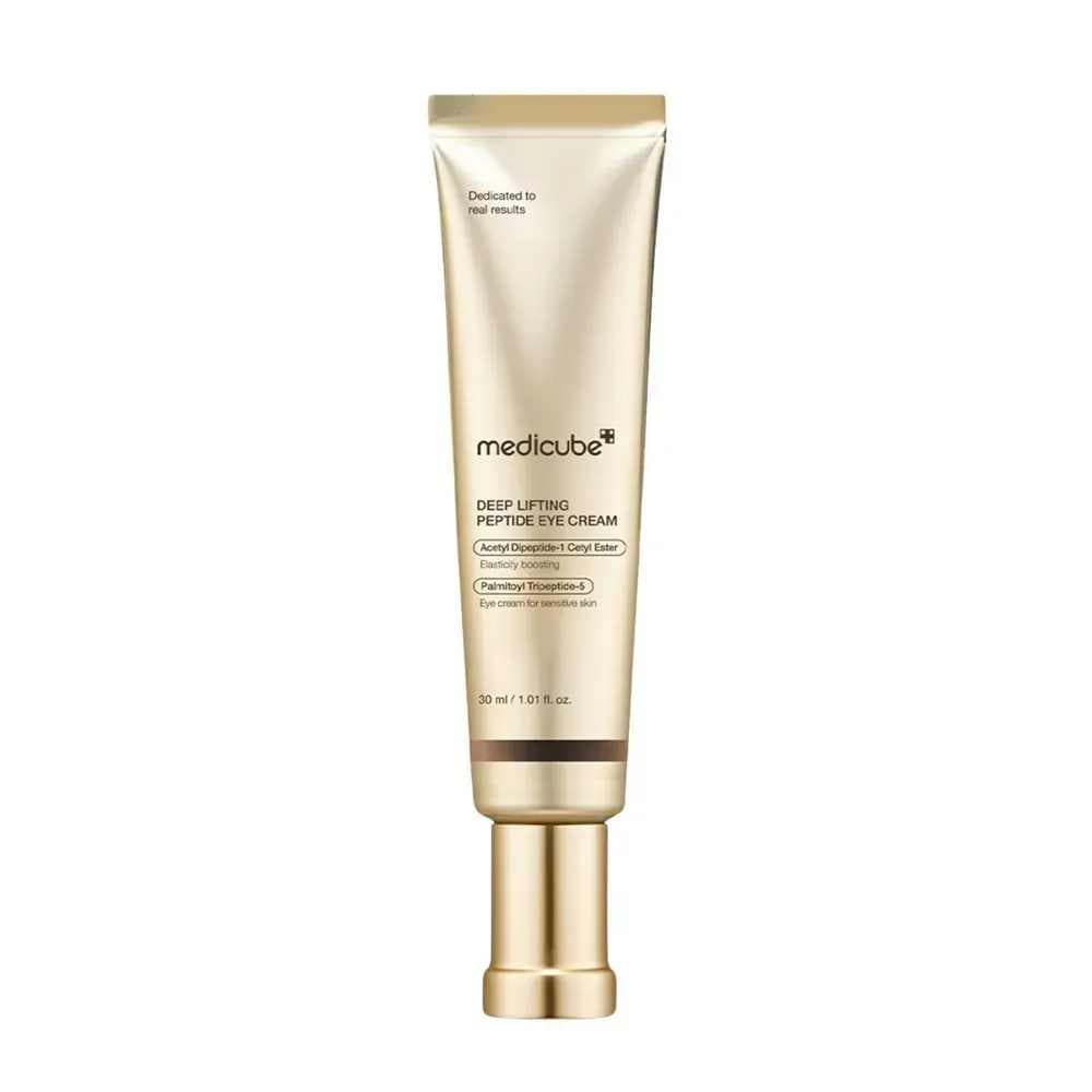 Підтягуючий крем для контуру очей з пептидним комплексом Medicube Deep Lifting Peptide Eye Cream