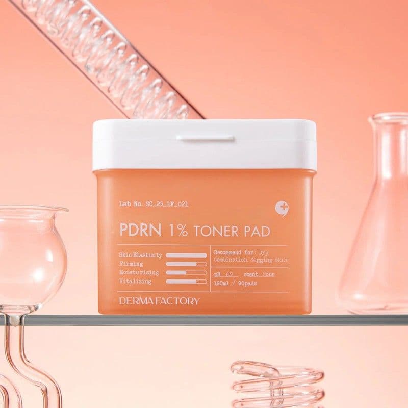 Ревіталізуючі тонер – педи Derma Factory PDRN 1% Toner Pad