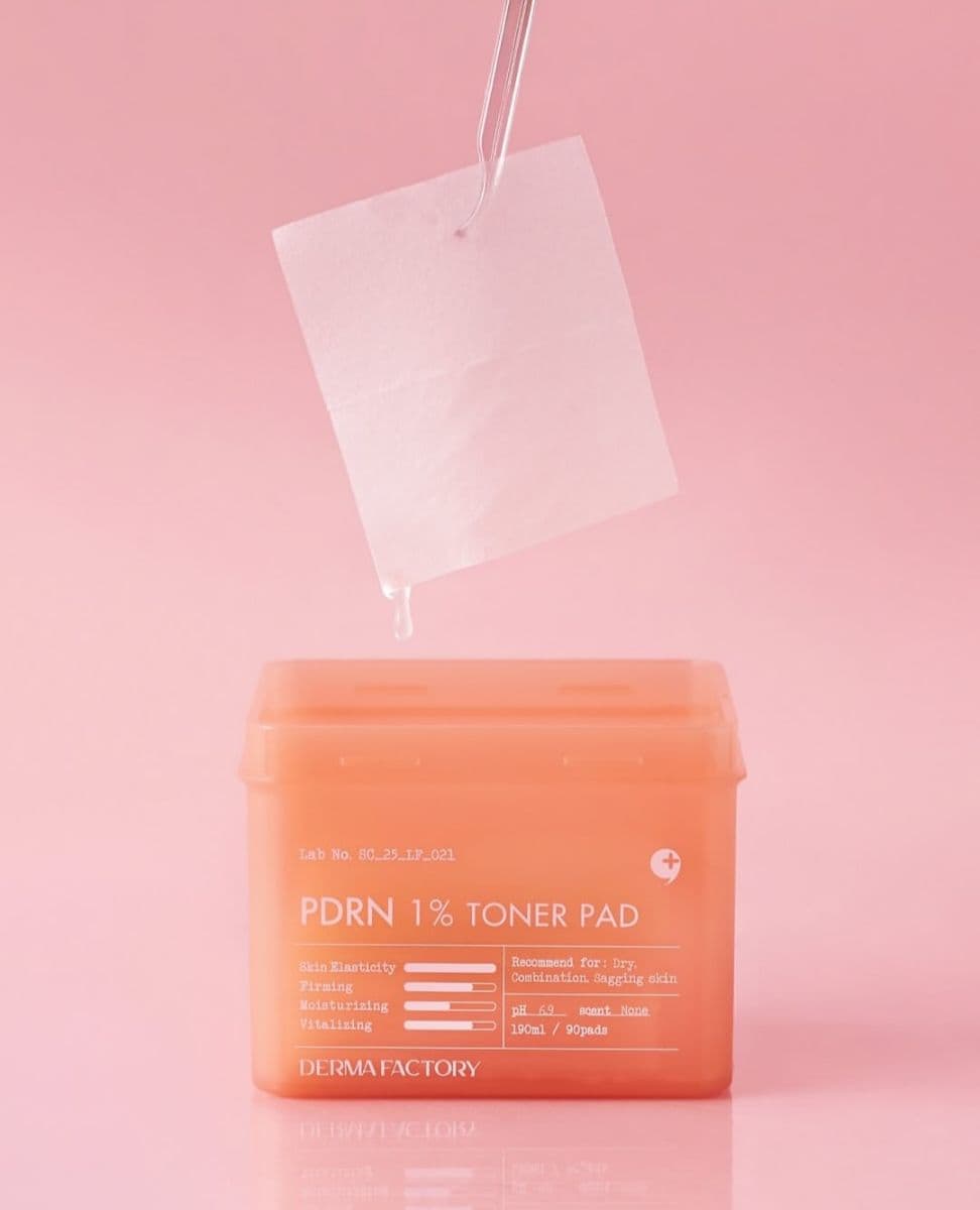 Ревіталізуючі тонер – педи Derma Factory PDRN 1% Toner Pad 4