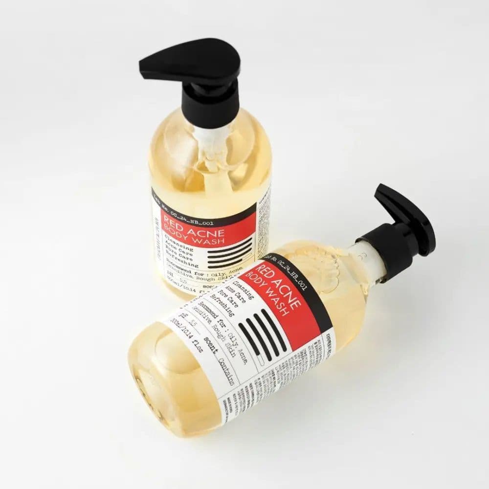 Очищуючий гель для проблемної шкіри тіла Red Acne Body Wash 2