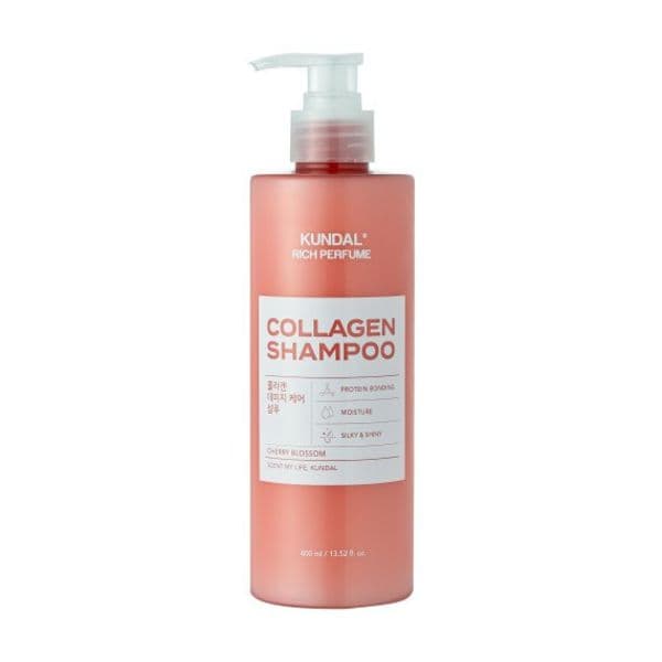 Шампунь с колагеном KUNDAL Rich Perfume Collagen Shampoo Cherry Blossom