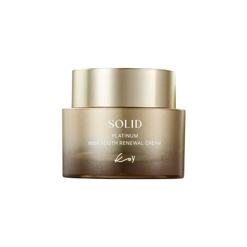 Інтенсивний оновлюючий та ущільнюючий крем Solid Platinum NMN Youth Renewal Cream 2