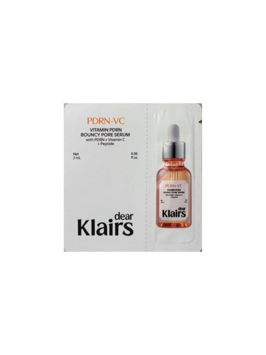 Вітамінна сироватка DEAR, KLAIRS Vitamin PDRN Bouncy Pore Serum ТЕСТЕР