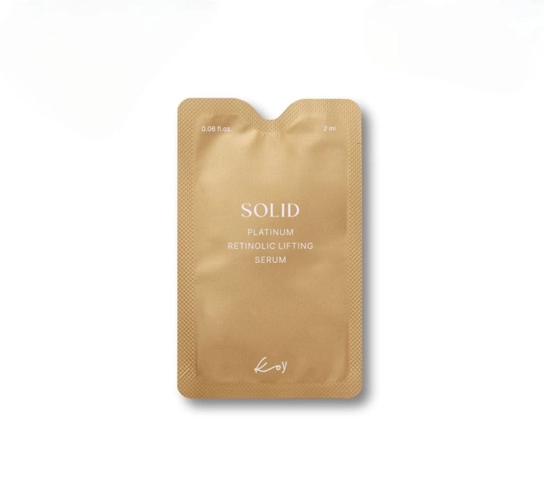 Преміальна ліфтинг-сироватка з інкапсульованим ретинолом та пептидами KOY Solid Platinum Retinolic Lifting Serum ТЕСТЕР