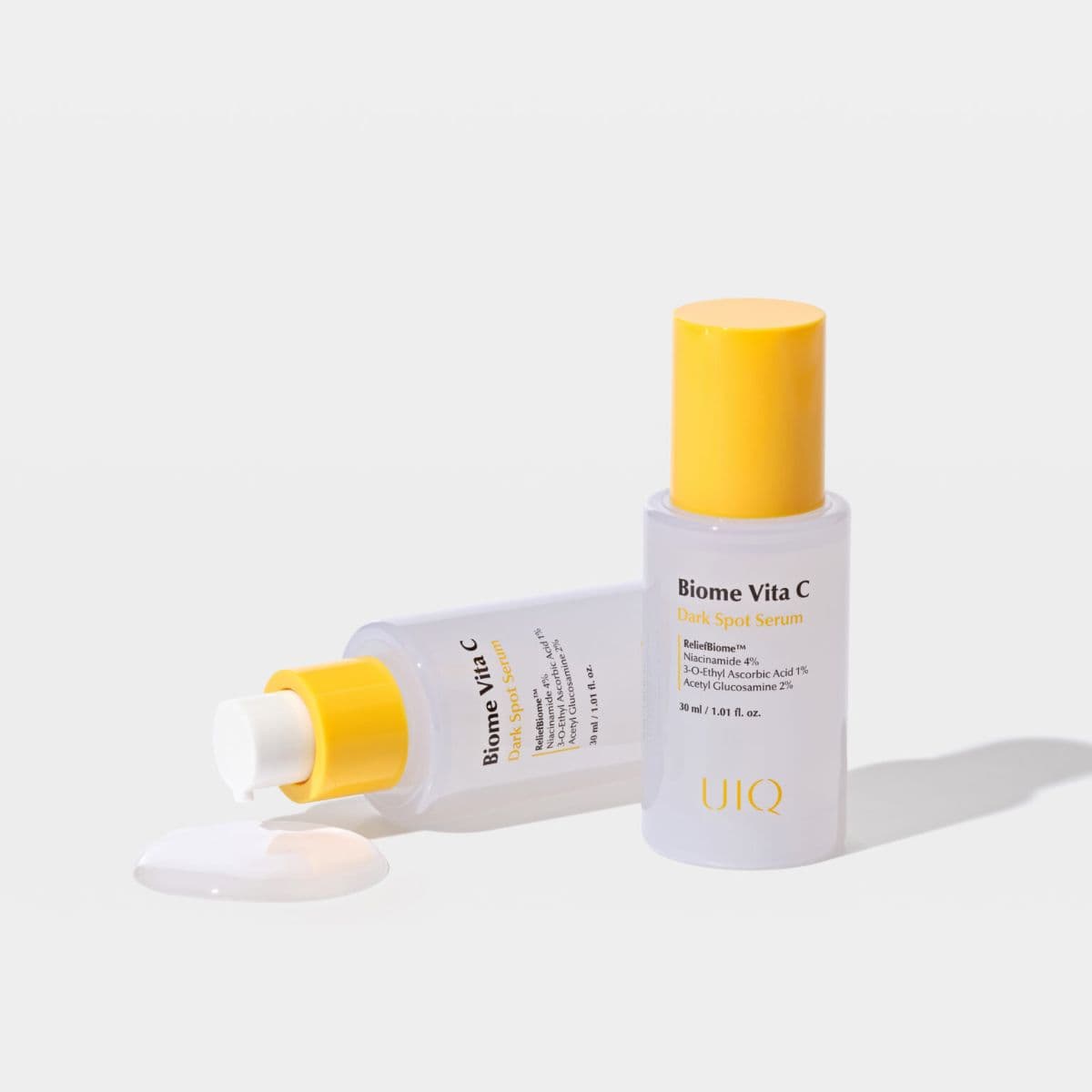 Освітлювальна сироватка з вітаміном С UIQ Biome Vita C Dark Spot Serum Мініатюра 2