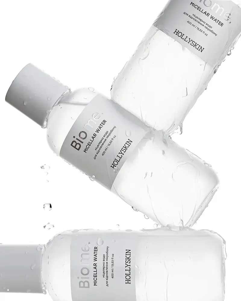 Міцелярна вода для відновлення мікробіому HOLLYSKIN Biome. Micellar Water 2