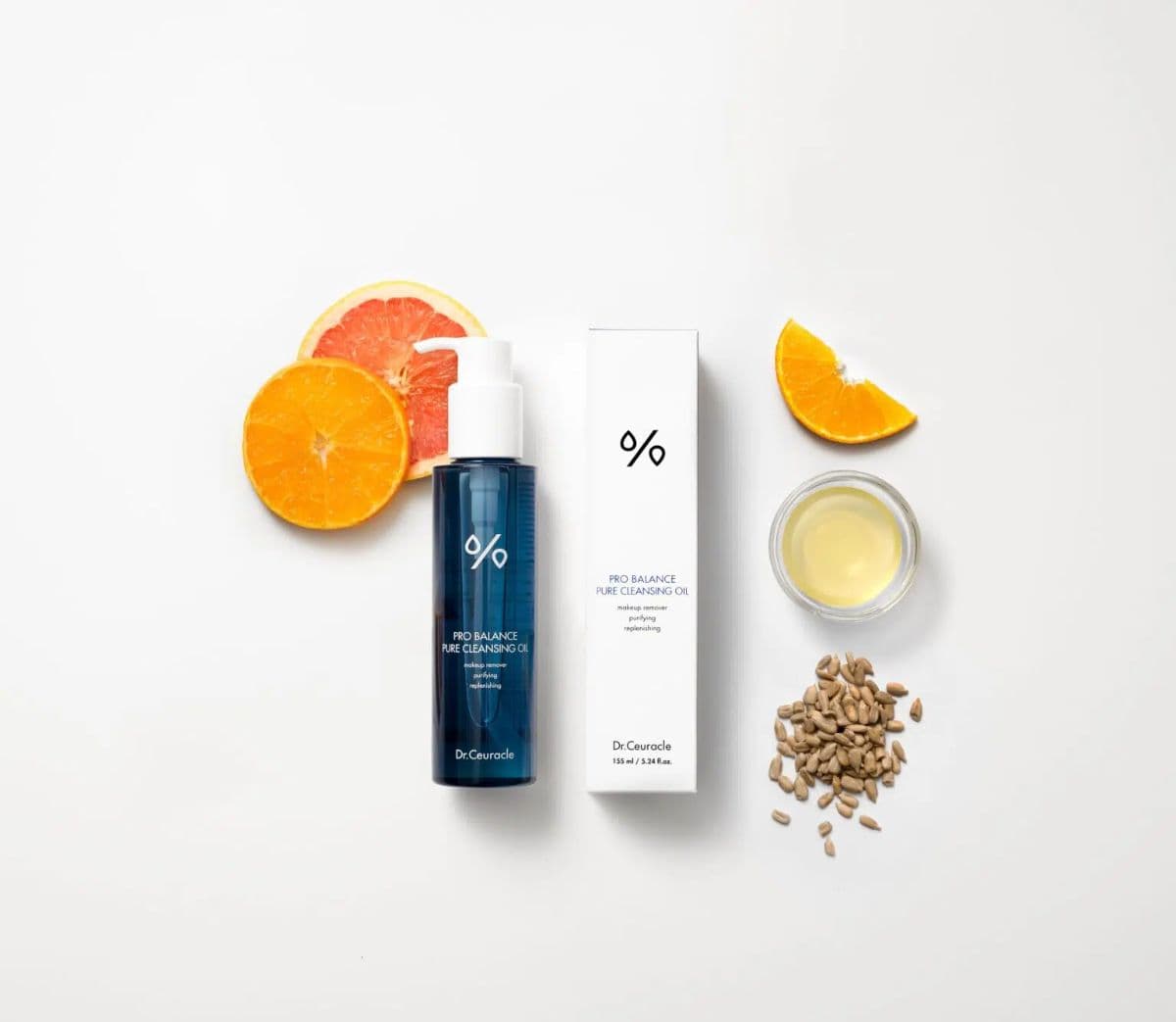 Очищуюча гідрофільна олійка з пробіотиками Dr.Ceuracle Pro Balance Cleansing Oil 2
