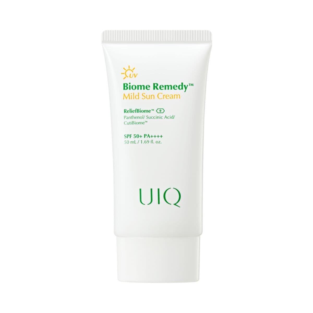 Сонцезахисний крем UIQ Biome Remedy™ Mild Sun Cream SPF 50+ PA++++