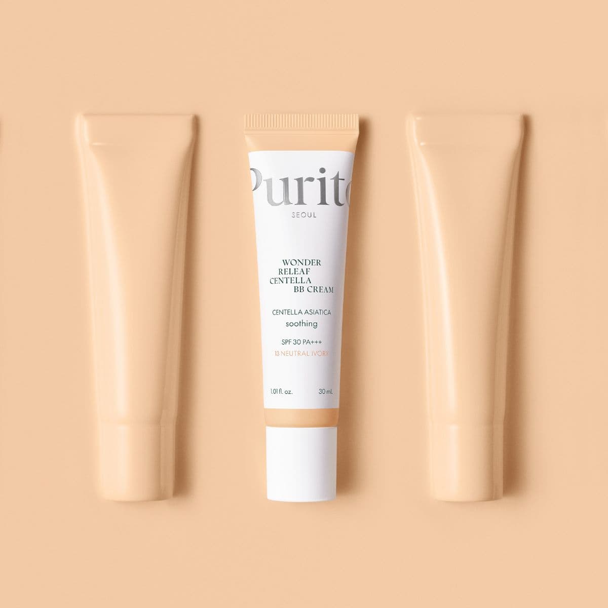 BB-крем з екстрактом центелли Purito Seoul Wonder Releaf Centella BB Cream 13 Neutral Ivory 3