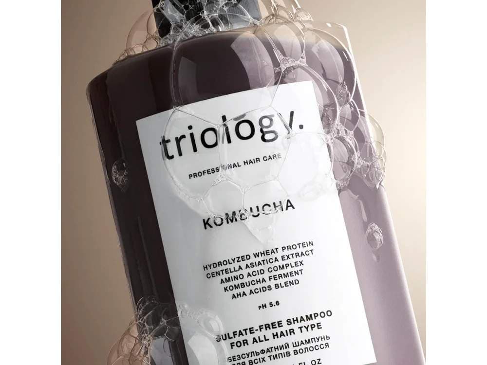 Безсульфатний шампунь для всіх типів волосся з комбучею Triology KOMBUCHA 2