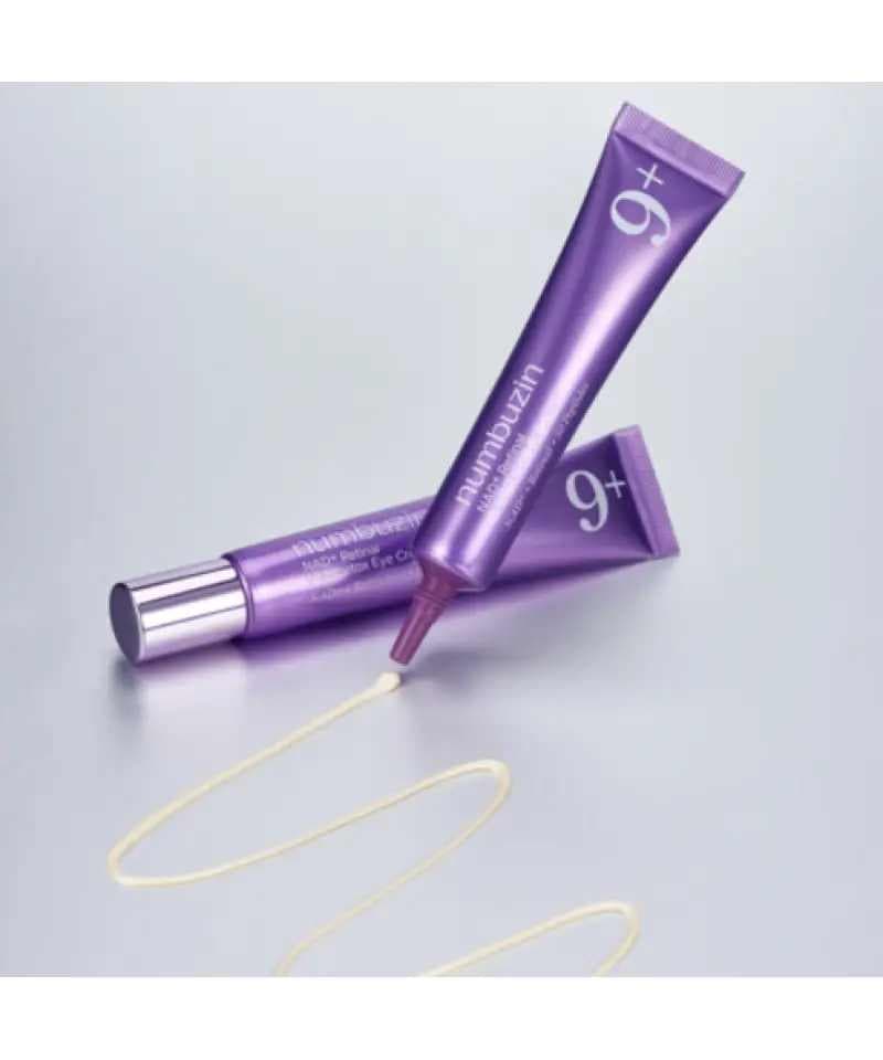 Крем під очі з ретиналем та NAD Numbuzin No.9 NAD+ Retinal Volumetox Eye Cream 2