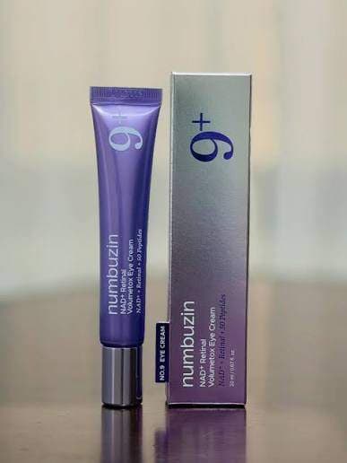 Крем під очі з ретиналем та NAD Numbuzin No.9 NAD+ Retinal Volumetox Eye Cream 3