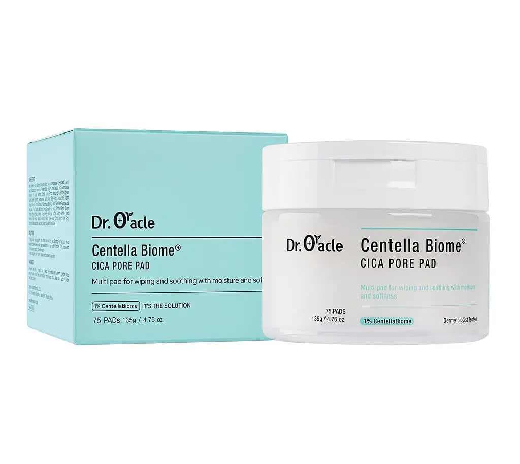 Зволожуючі тонер-педи для обличчя Centella Biome Cica Pore Pad Dr.Oracle 75 шт 3