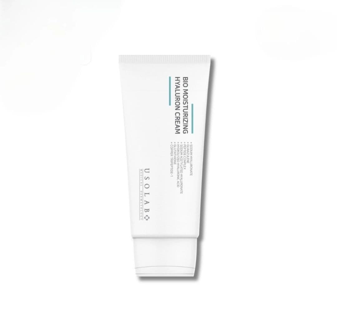 Омолоджуючий крем з гіалуроновою кислотою та пептидами Usolab Bio Moisturizing Hyaluron Cream