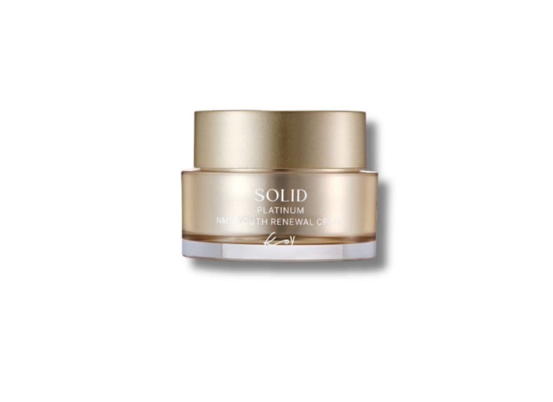 Інтенсивний оновлюючий та ущільнюючий крем Solid Platinum Solid Platinum NMN Youth Renewal Cream Мініатюра