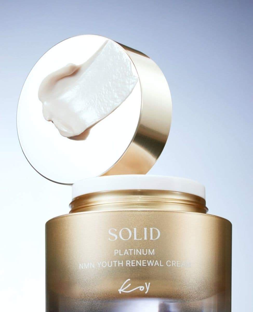 Інтенсивний оновлюючий та ущільнюючий крем Solid Platinum Solid Platinum NMN Youth Renewal Cream Мініатюра 3