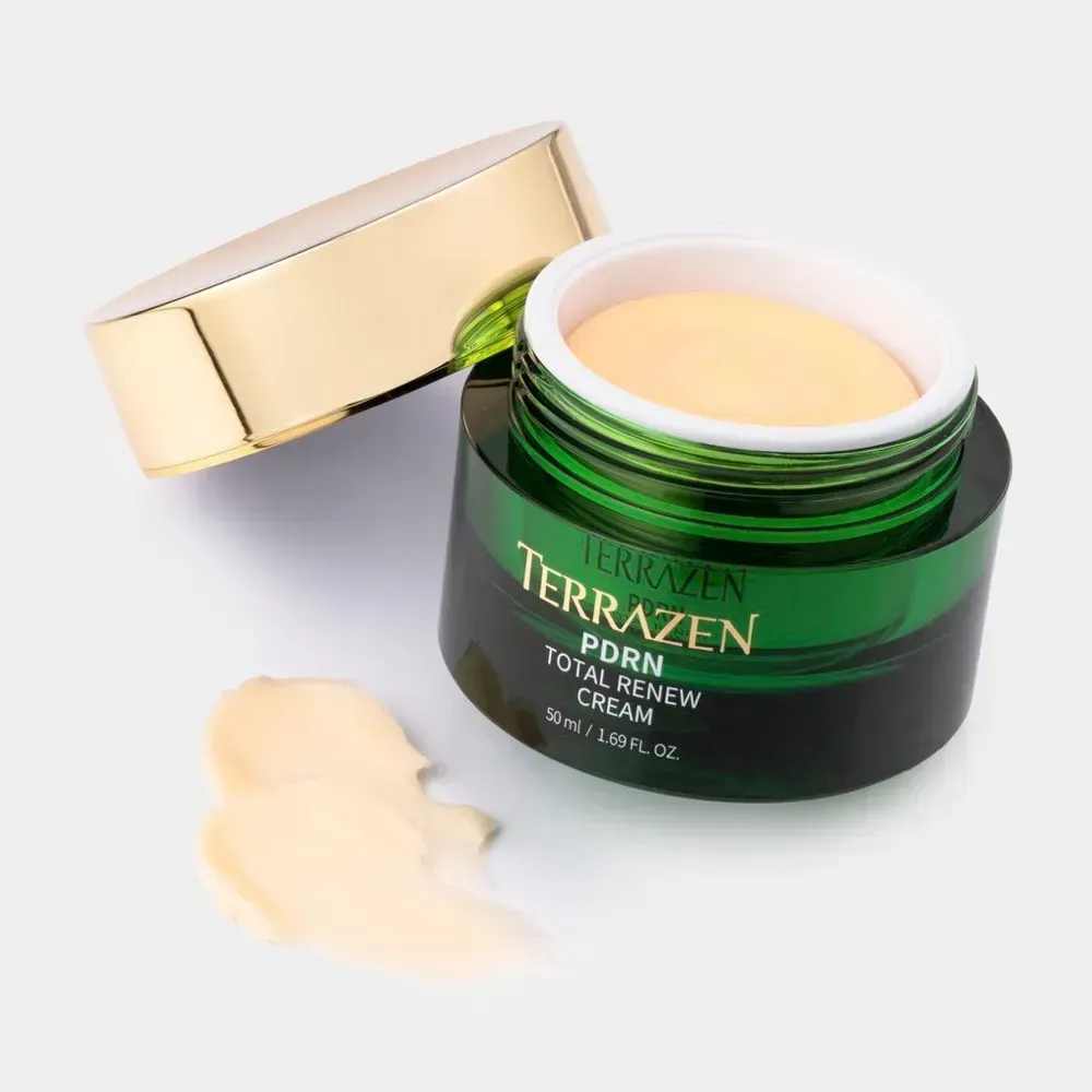 Відновлюючий крем для обличчя з полінуклеотидами TERRAZEN PDRN TOTAL RENEW CREAM ТЕСТЕР 3