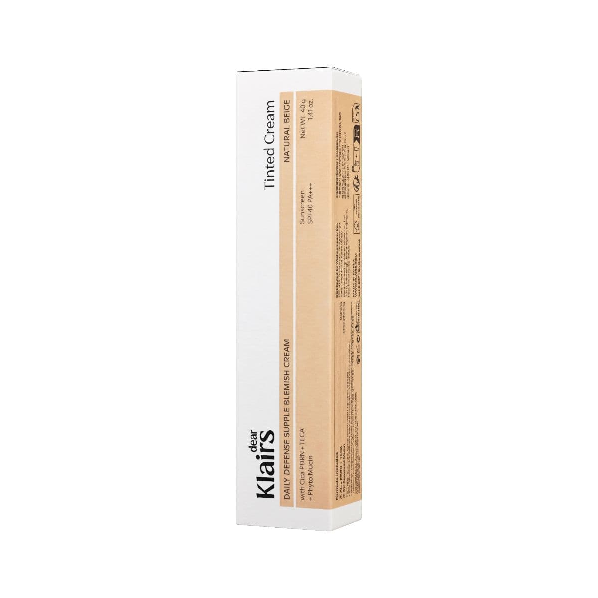 BB-крем для щоденного захисту та догляду за шкірою DEAR, KLAIRS Daily Defense Supple Blemish Cream, Natural Beige 2