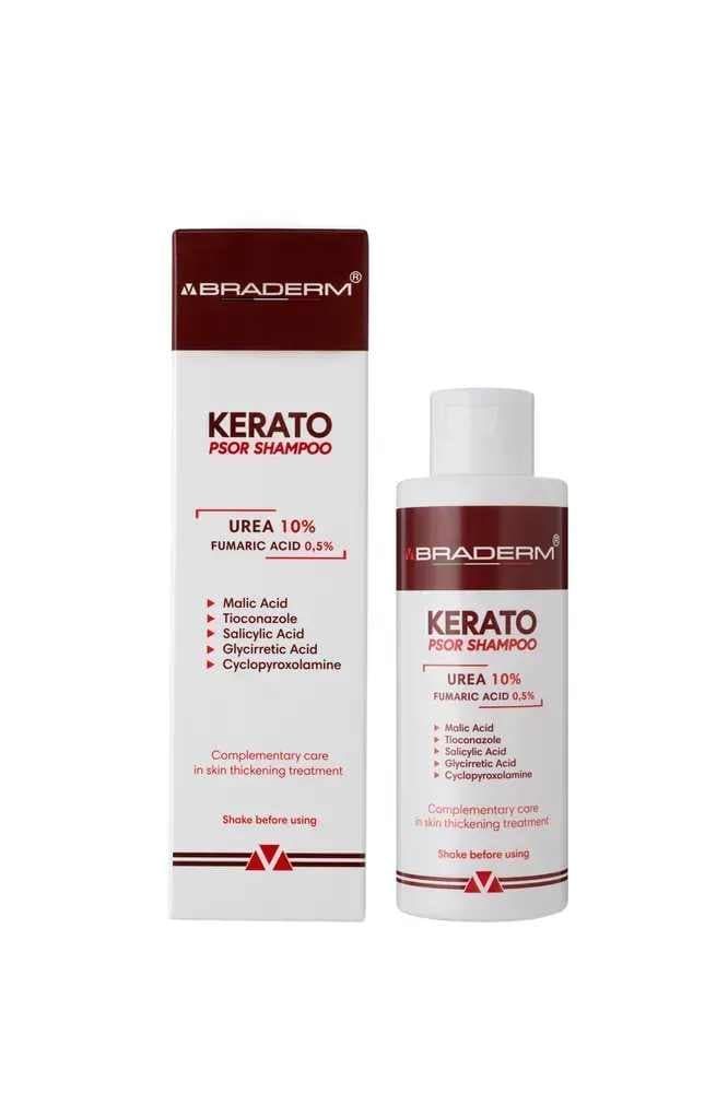 Лікувальний шампунь для шкіри голови Braderm - Kerato Psor Shampoo