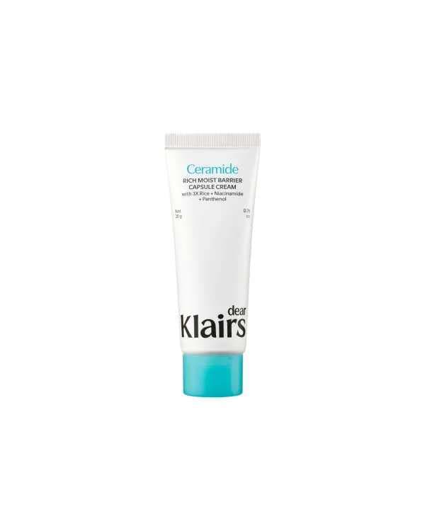 Бар’єрний крем з керамідами для інтенсивного зволоження DEAR, KLAIRS Rich Moist Barrier Capsule Cream