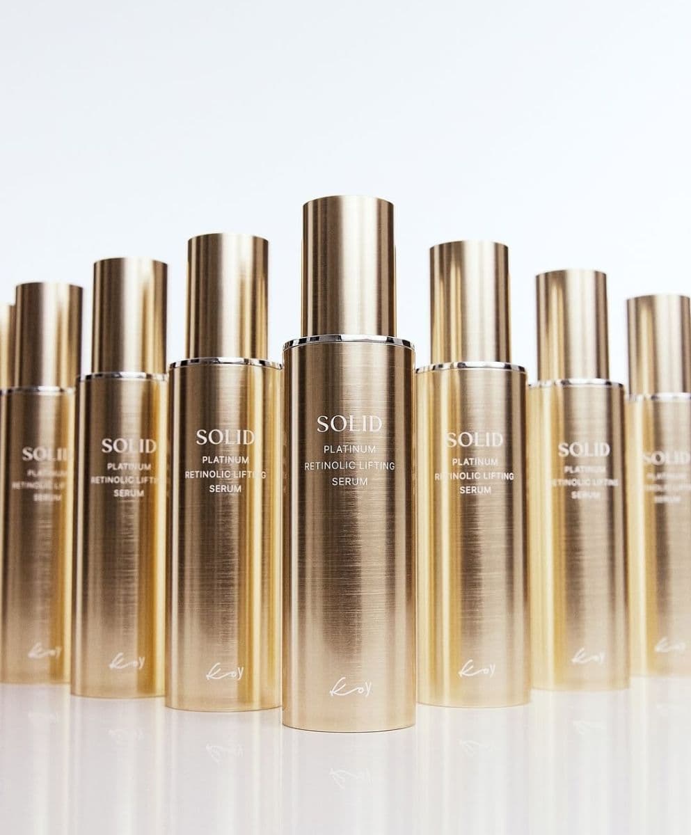 Сироватка для обличчя з ретинолом та вітамінами Koy Solid Platinum Retinolic Lifting Serum 2