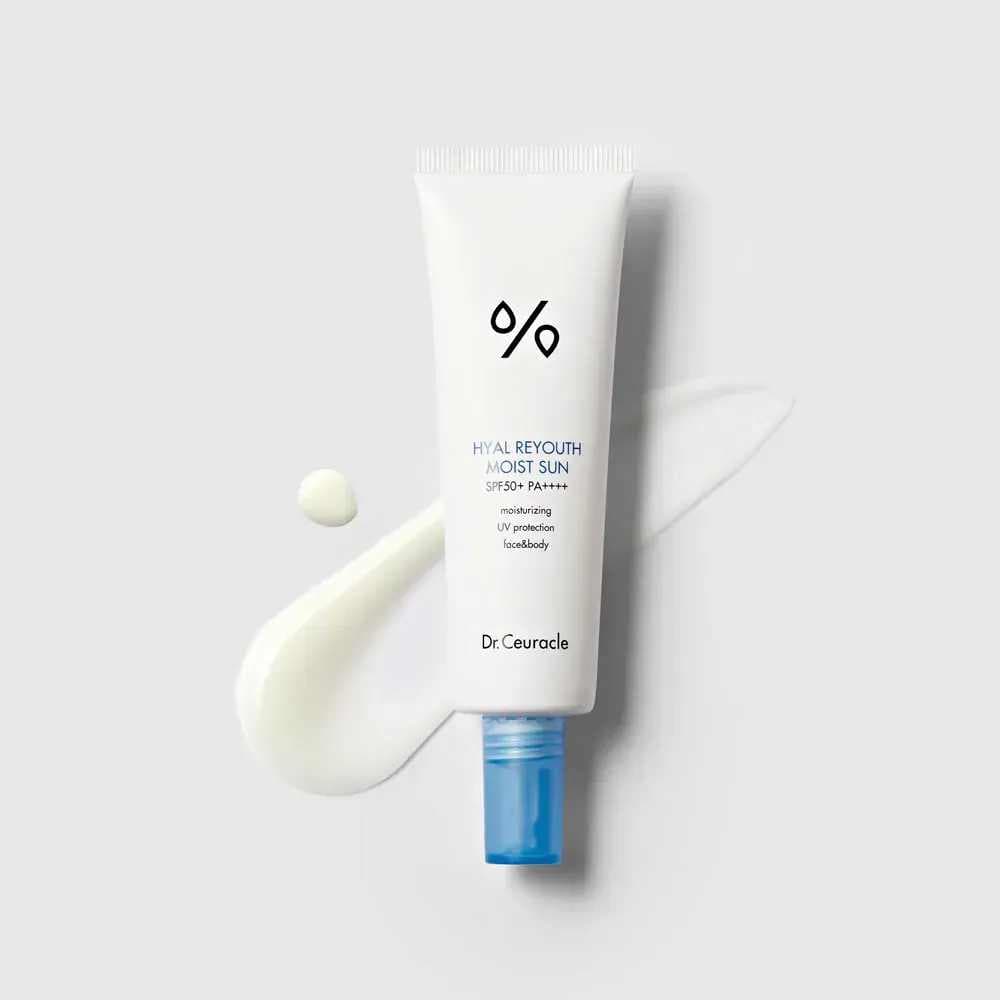 Зволожуючий сонцезахисний крем Dr.Ceuracle Hyal Reyouth Moist Sun SPF 50+/PA++++ 3